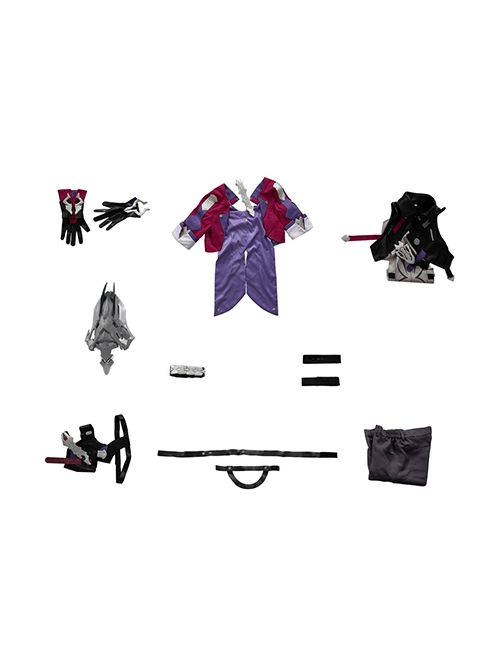 Game Honkai Star Rail Halloween Cosplay Sampo Koski Costume Full Set