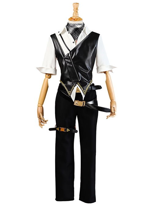 Arknights Game Halloween Cosplay MłYnar Long Way Skin Costume Set