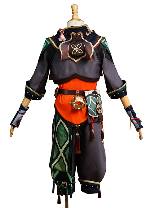 Game Genshin Impact Halloween Cosplay Gaming Outfits Costume Full Set