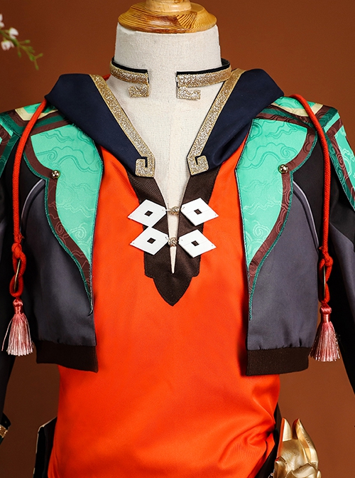 Game Genshin Impact Halloween Cosplay Gaming Outfits Costume Full Set