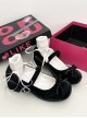 Korean Style Spring Fashion Cute Doll Sense Ribbon Bowknot Cute Round Toe Sweet Lolita Low Heels Mary Jane Shoes