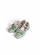 Evaporated Milk Series Cute Bowknot Retro Elegant Lady Classic Lolita Square Toe Low Heel Mary Jane Shoes