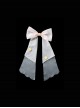 Magic Star Series Magical Girl Sweet Lolita Bowknot Yarn Puff Sleeve Little Coat Bowknot Hairpin Sleeveless Sling Dress Set