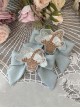 Night Rose Series Retro Elegant Ribbon Bowknot Classic Lolita  Flower Basket Lace Embroidered Headgear Hairpin