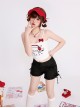 Daily Teenage Sense Sweet Sister Hundred With Thin Drawstring Tie Ruffled Bowknot Kawaii Fashion Low Waist Shorts