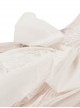 Steampunk Style Exquisite Buckle Asymmetric Hem Design White Dyed Sexy Suspender Tube Top Tight Dress