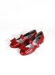 Soft Candy Series Bowknot Simple Daily Elegant Lady Low Heel Classic Lolita Pointed Top Mary Jane Shoes