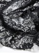 Gothic Style Elegant Palace Lace Curtain Exquisite Layered Ruffled Black Retro Long Skirt