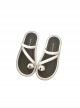 Summer Seaside Beach Vacation Casual Fashionable Metal Ring Versatile Kawaii Fashion Lolita Roman Sandals