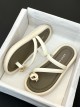 Summer Seaside Beach Vacation Casual Fashionable Metal Ring Versatile Kawaii Fashion Lolita Roman Sandals