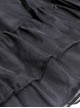 Punk Style Personalized Metal Star Rivets Cool Skull Nail Pin Design Multi Layer Mesh Hem Black Mini Skirt