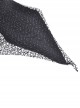 Punk Style Unique High Low Waist Irregular Tailoring Design Long Swallowtail Black Double Layer Lace Skirt