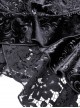 Gothic Style Exquisite Jacquard Embroidery Lace Elegant And Sexy Black Package Hip Tail Skirt