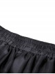 Gothic Style Exquisite Embroidered Mesh Sweet Ribbon Bowknot Elegant Black Mini Petticoat Tutu Skirt