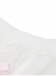 Gothic Style Sweet Mesh Lace Stitching Pink Ribbon Bowknot Cute White Mini Petticoat Tutu Skirt