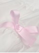 Gothic Style Sweet Mesh Lace Stitching Pink Ribbon Bowknot Cute White Mini Petticoat Tutu Skirt