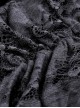 Gothic Style Exquisite Layered Lace Palace Pleated Retro Gorgeous Long Tail Black Sexy Skirt
