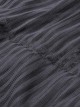 Gothic Style Luxury Velvet Exquisite Layered Mesh Lace Ruffle Elastic Waist Elegant Black Princess Skirt
