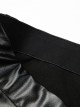 Gothic Style Exquisite Lace Leather Stitching Sexy Flower Hollows Black Tight Leggings Pants