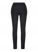 Gothic Style Retro Victoria Sexy Flower Embroidered Lace Stitching Hollow Elegant Black Tight Trousers