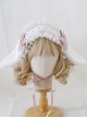 Alice Hair Accessory Cute Versatile Multicolor Bowknot Ribbon Sweet Lolita Plush Rabbit Ears Lace Hairband