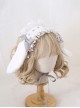 Alice Hair Accessory Cute Versatile Multicolor Bowknot Ribbon Sweet Lolita Plush Rabbit Ears Lace Hairband