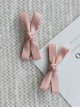 Korean Style Mini Bowknot Daily Simple Commute Sweet Fairy Cute Girl Kawaii Fashion Bangs Hair Clips