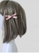 Korean Style Mini Bowknot Daily Simple Commute Sweet Fairy Cute Girl Kawaii Fashion Bangs Hair Clips