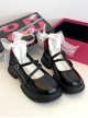 Simple Commute Versatile Daily Vintage Elegant Sweet Lolita French Round Toe Thick Sole Mary Jane Shoes