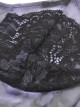 Punk Style Exquisite Black Chest Lace Stitching Personalized Purple Black Tie Dye Sexy Suspender Top