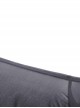 Punk Style Sexy One Shoulder Personalized Hollow Slightly See Through Black Mesh Trumpet Large Sleeves Top