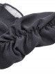 Gothic Style Black Sexy Mesh One Shoulder Exquisitely Pleated Black Slightly See Through Long Sleeves Top
