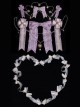 Gorgeous Dreamy Girl Pearl Lace Ruffle Stereoscopic Rolled Waist Flower Yarn Palace Vintage Classic Lolita Dress