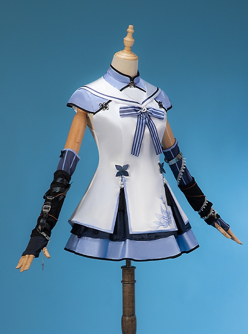 Vtuber Halloween Cosplay Seren Azuma Outfit Costume Full Set