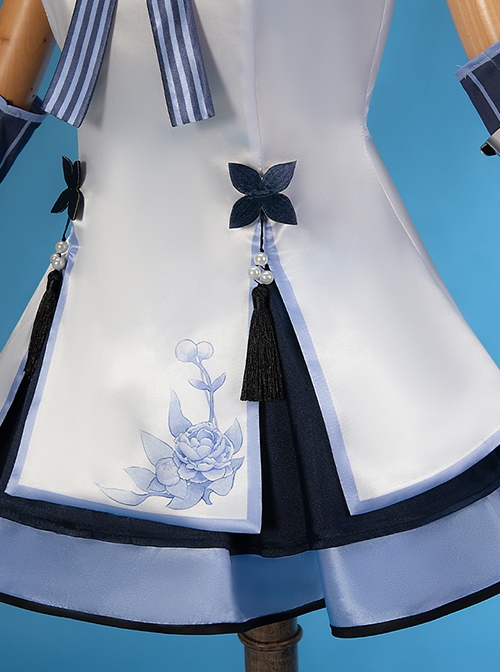 Vtuber Halloween Cosplay Seren Azuma Outfit Costume Full Set