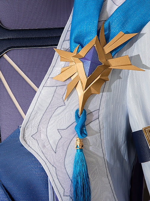 Game Honkai Star Rail Halloween Cosplay Sunday Costume Set Without Headgear