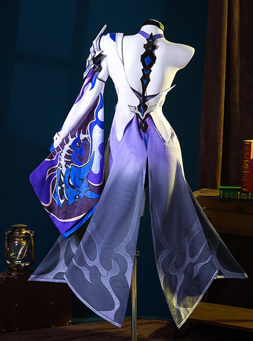 Game Honkai Star Rail Halloween Cosplay Acheron Updated Version Costume Full Set