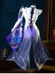 Game Honkai Star Rail Halloween Cosplay Acheron Updated Version Costume Full Set
