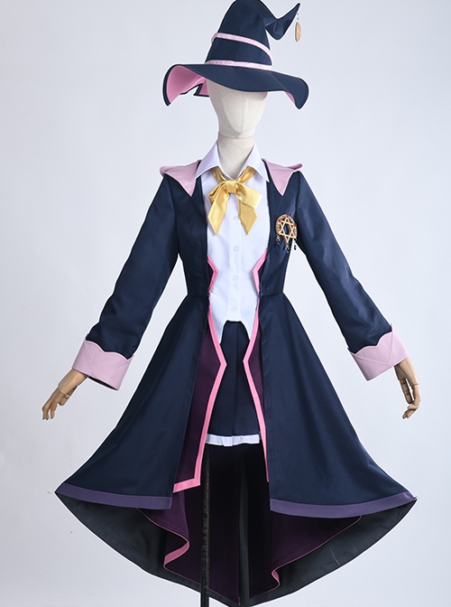 Wandering Witch The Journey Of Elaina Halloween Cosplay Elaina Accessories Purple Sole Ankle Boots Shoes
