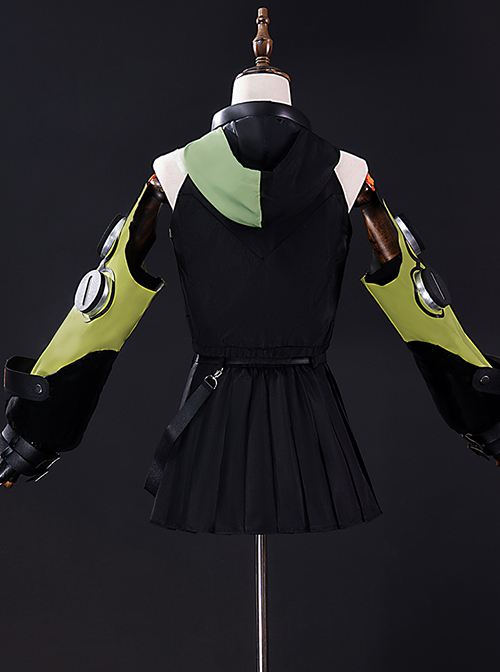 Game Zenless Zone Zero Halloween Cosplay Anby Demara Costume Set