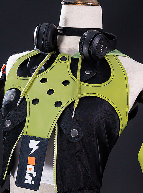 Game Zenless Zone Zero Halloween Cosplay Anby Demara Costume Set