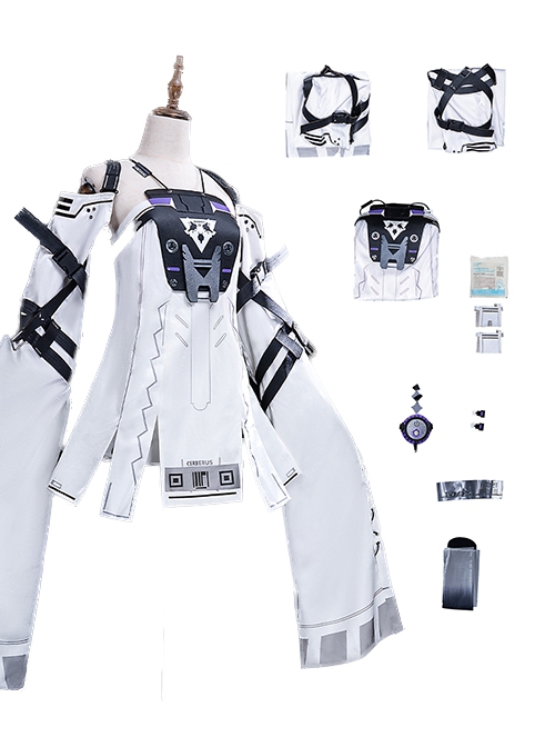 Game Punishing Gray Raven Halloween Cosplay No.21XXI Costume Set