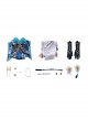 Game Honkai Star Rail Halloween Cosplay Ruan Mel Costume Full Set