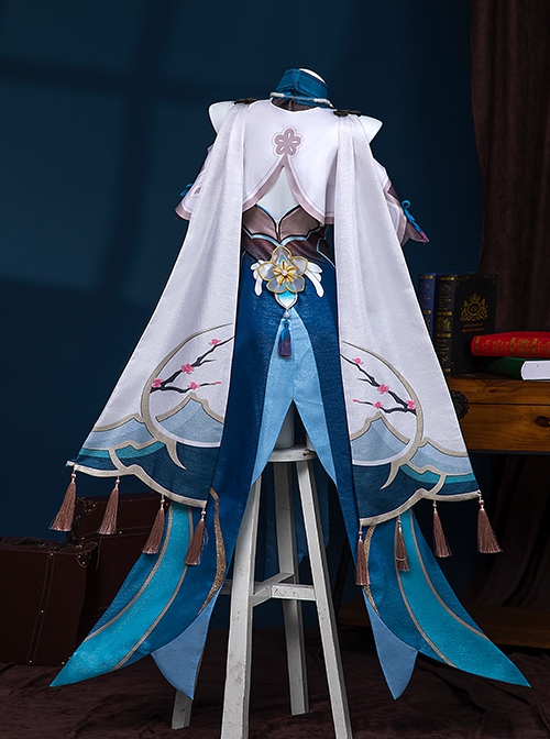 Game Honkai Star Rail Halloween Cosplay Ruan Mel Costume Full Set