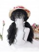 Little Devil Girl Series Daily Mid Split Bangs Soft Long Curly Hair Sweet Lolita Fluffy Sheep Curl Wig