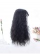 Little Devil Girl Series Daily Mid Split Bangs Soft Long Curly Hair Sweet Lolita Fluffy Sheep Curl Wig