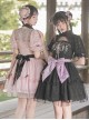 Changan Ballad Series Chinese Style Sweet Lolita Lace Cheongsam Accessory Bun Hair Bag Hairpin Bowknot Sleeves Set