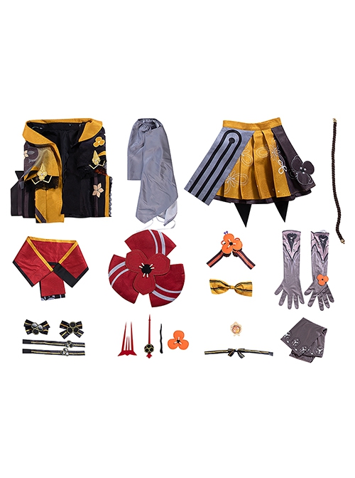 Game Genshin Impact Halloween Cosplay Chiori Costume Full Set