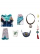 Honkai Star Rail Halloween Cosplay HuoHuo Costume Set Without Tail