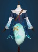 Honkai Star Rail Halloween Cosplay HuoHuo Costume Set Without Tail